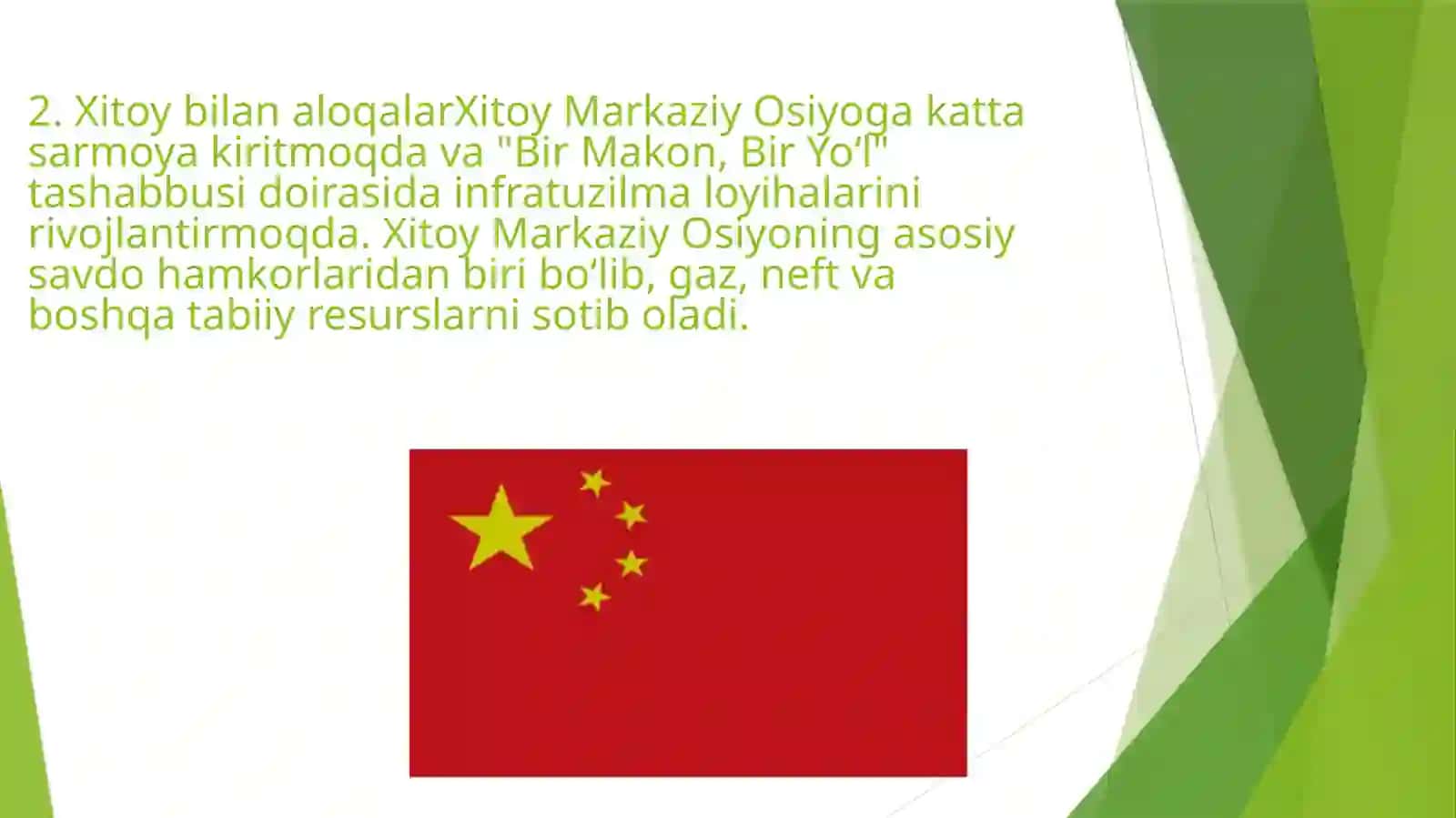 Markaziy Osiyo davlatlarining tashqi aloqalari 4
