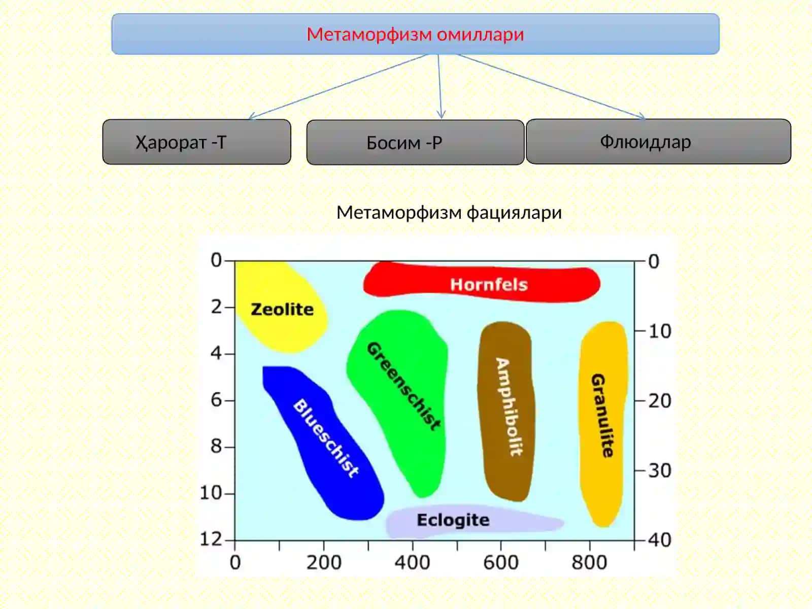Метаморфоген конларнинг умумий таърифи 4