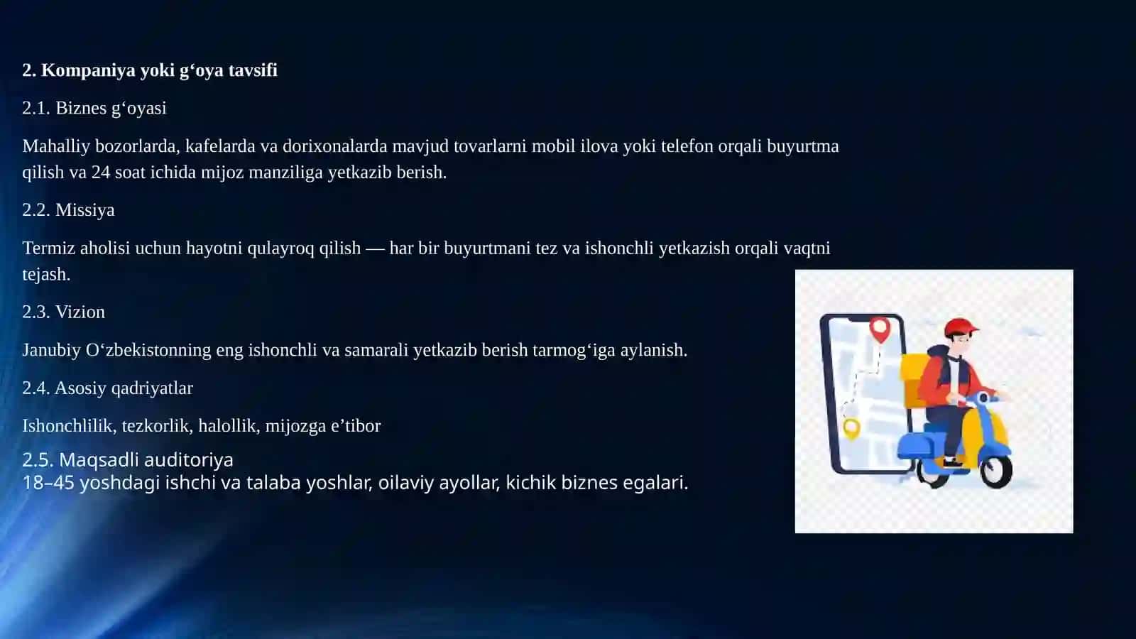 “Termiz Delivery” 4