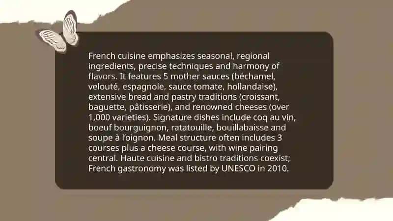 Different cuisines 4