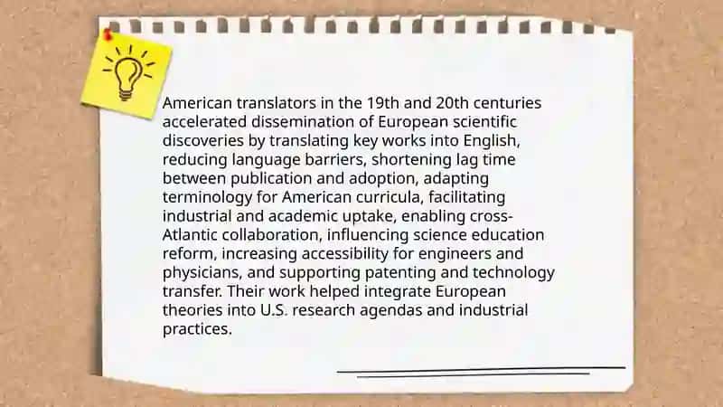 American translators and their scientific work 4