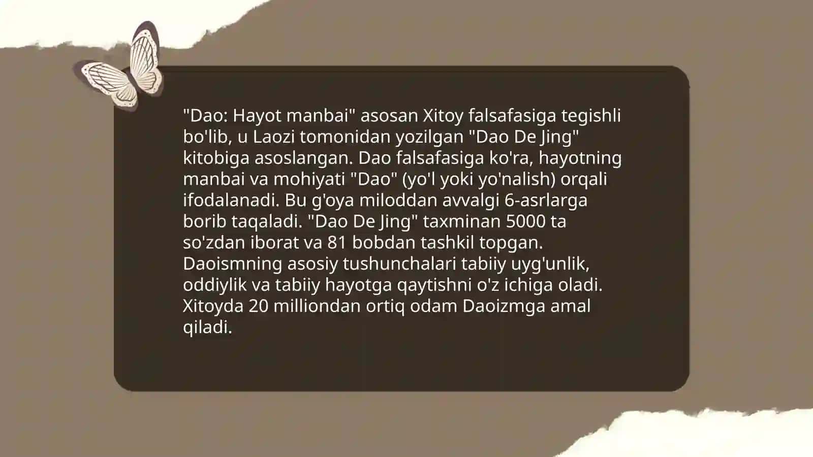 Daosizm dini haqida tushuncha 4