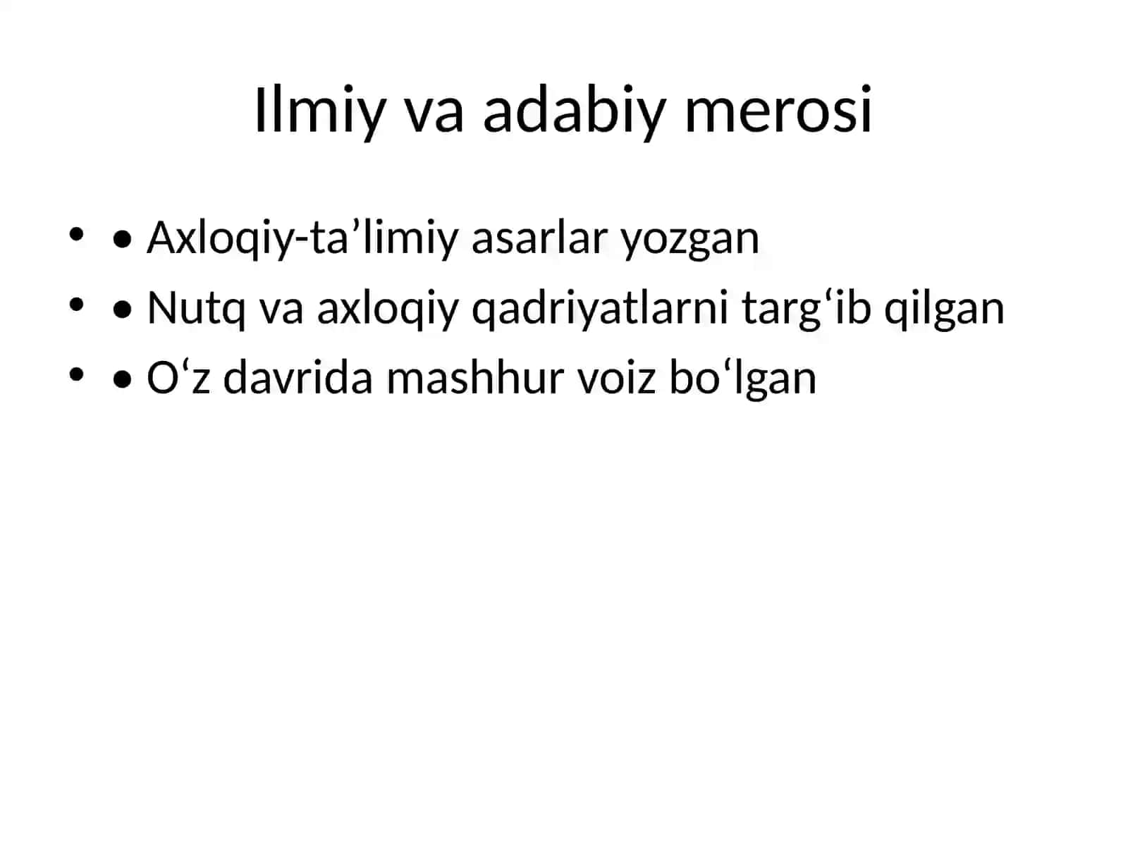 Husayn Voiz Koshifiyning hayoti 4