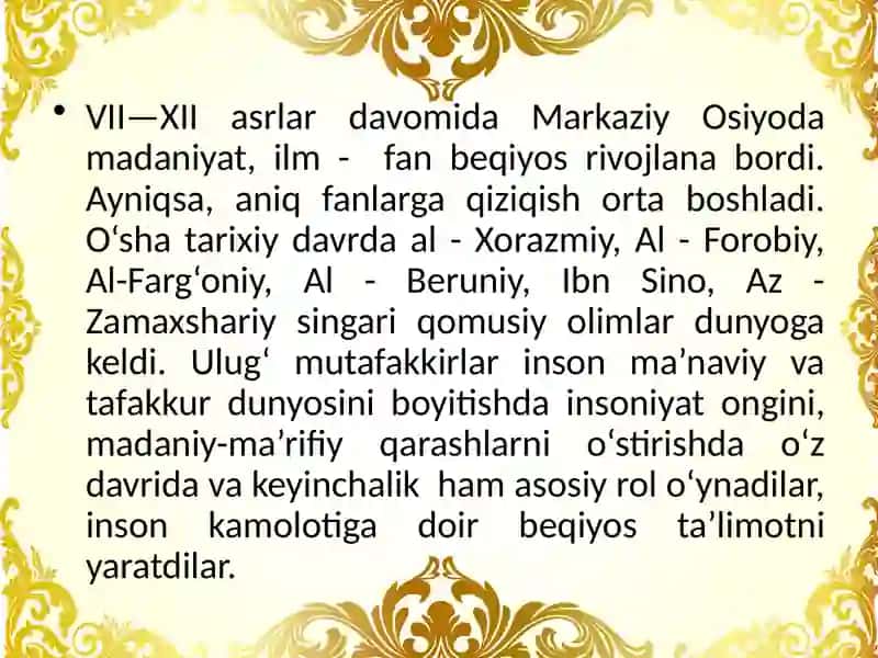 PEDAGOGIKA TARIXI FANSIFATIDA 4