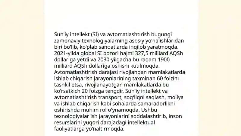 Sun’iy intellektning asosiy tushunchalari 4
