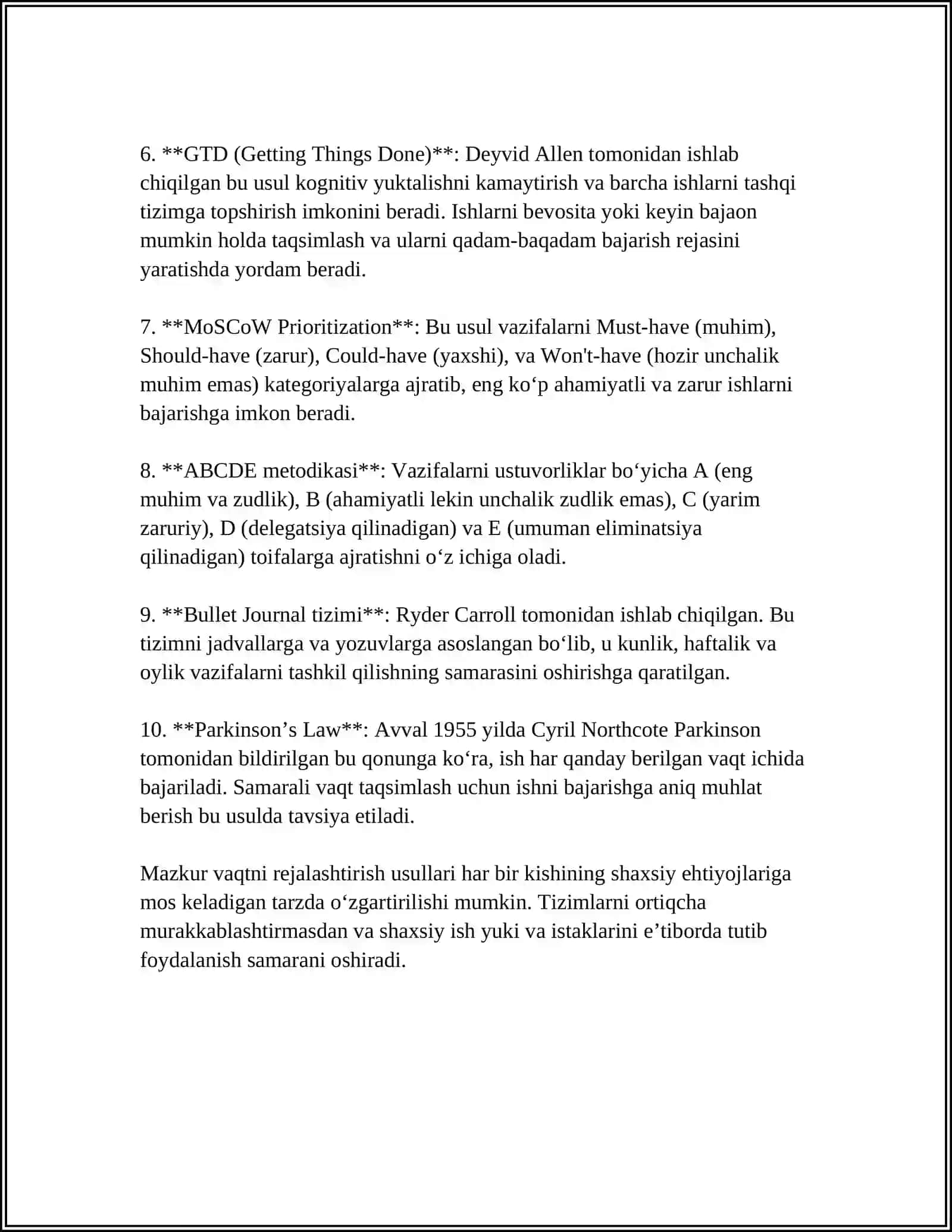 Pomodoro texnikasi 4