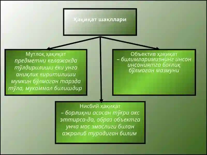 БИЛИШДА ҲАҚИҚАТМУАММОСИ 4