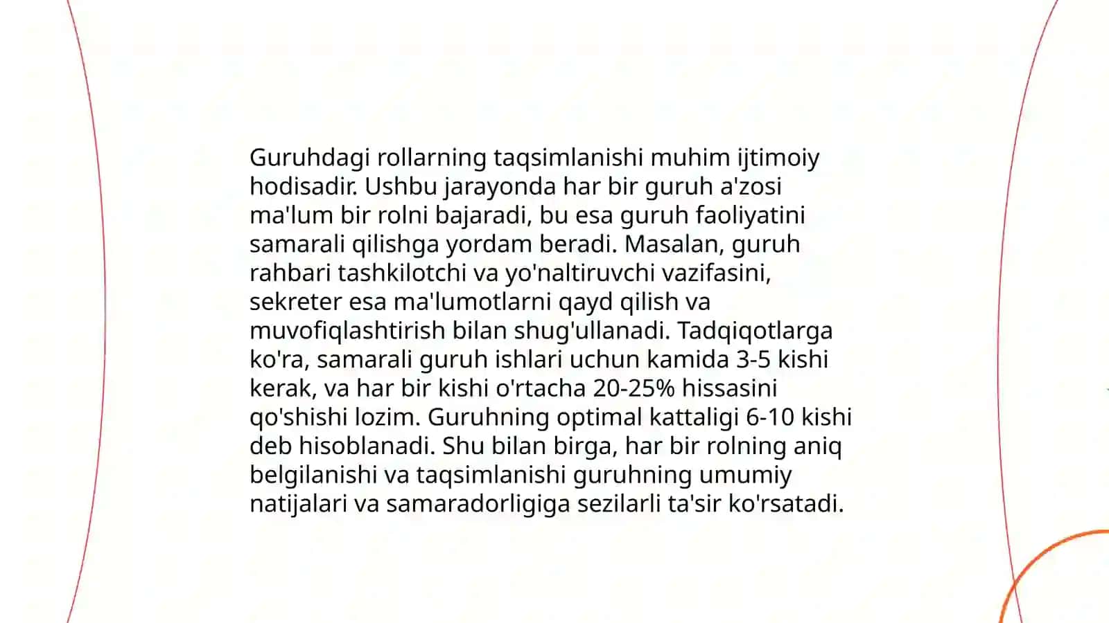 Kichik va katta guruhlar psixologiyasi 4