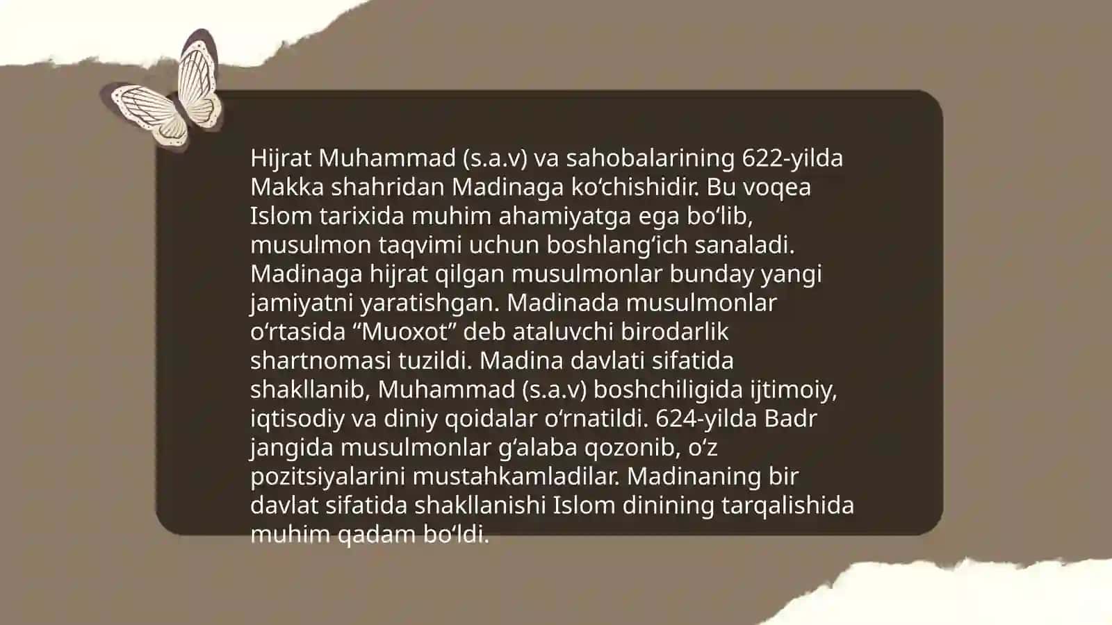 Islom madaniyatining tarkib topishi va rivojlanishi 4