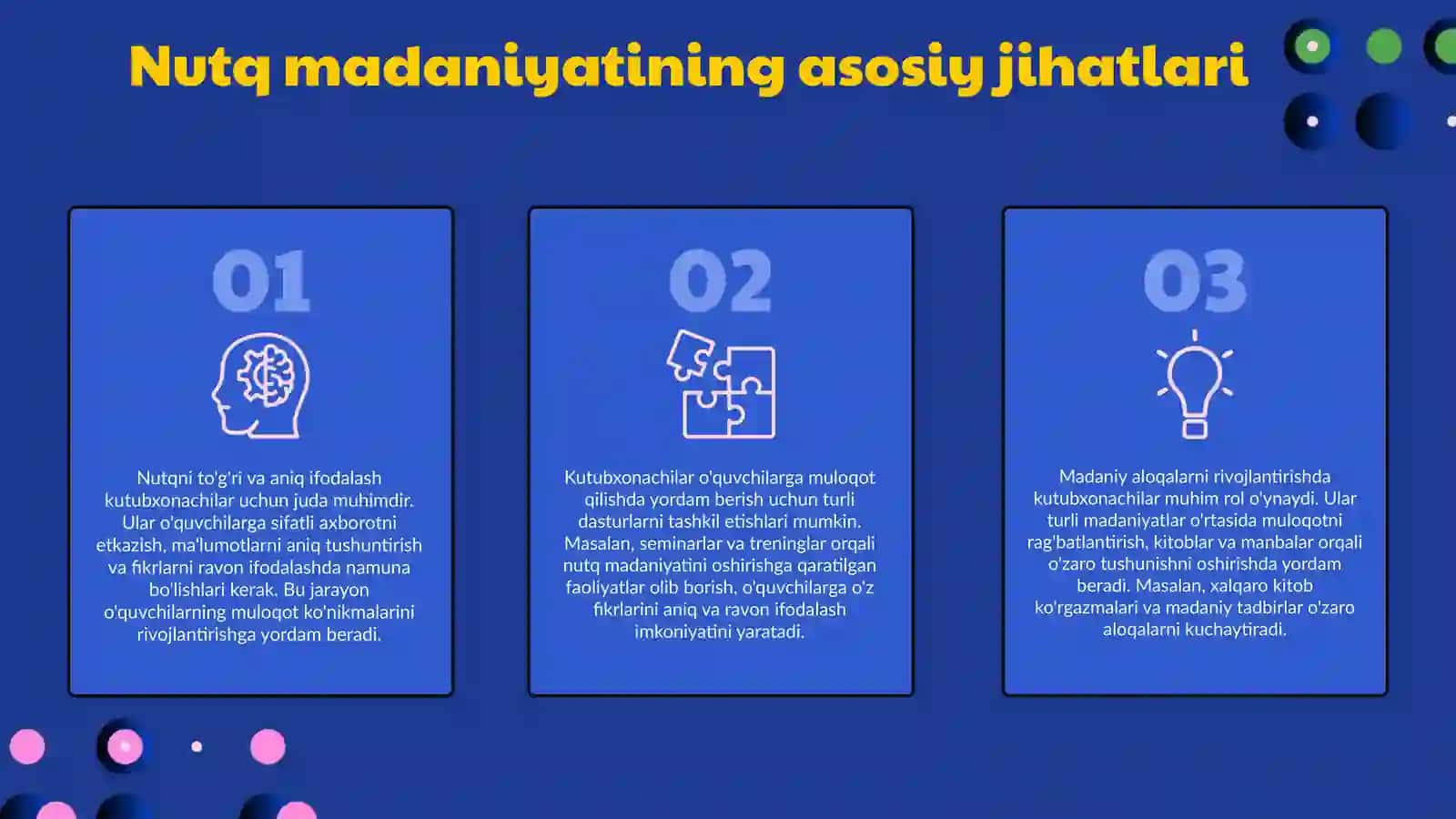 Kutubxonachining pedagogik faoliyatida nutq madaniyati 4