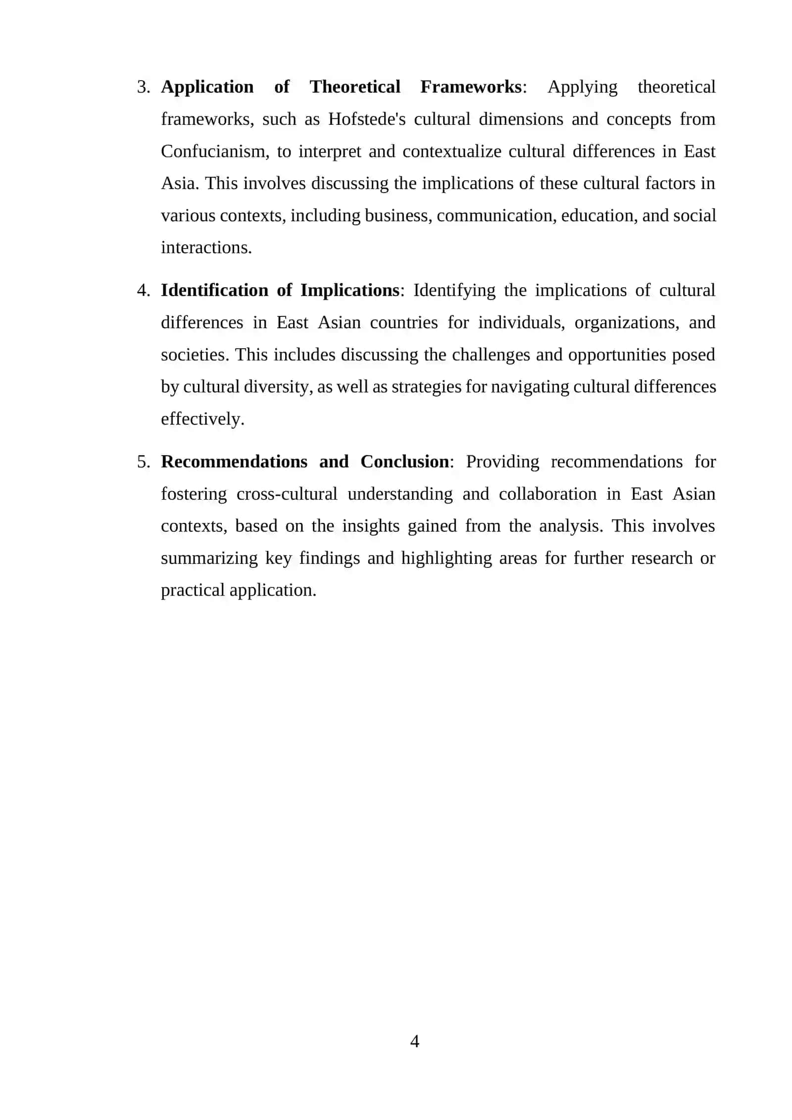 Cultural Dimensions in East Asian Countries 4