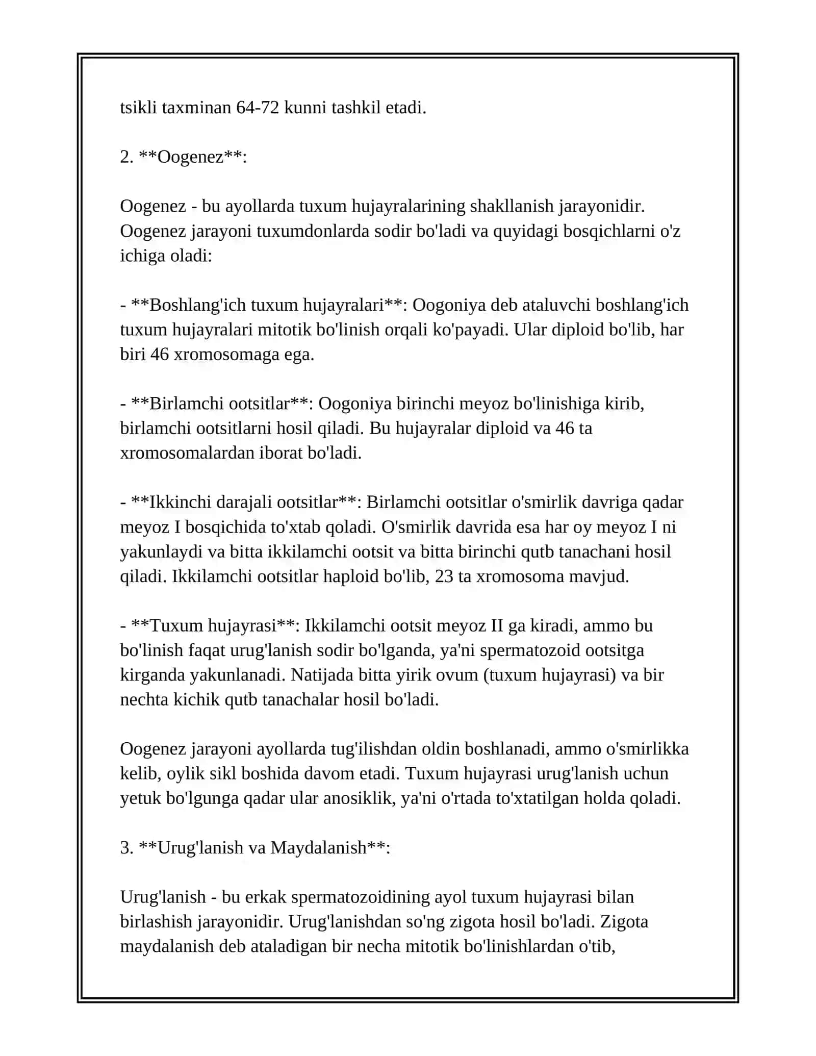URUG'LANISH. MAYDALANISH IMPLANTASIYA 4