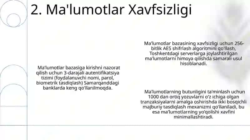 Ma'lumotlar Bazasi Arxitekturasi 4