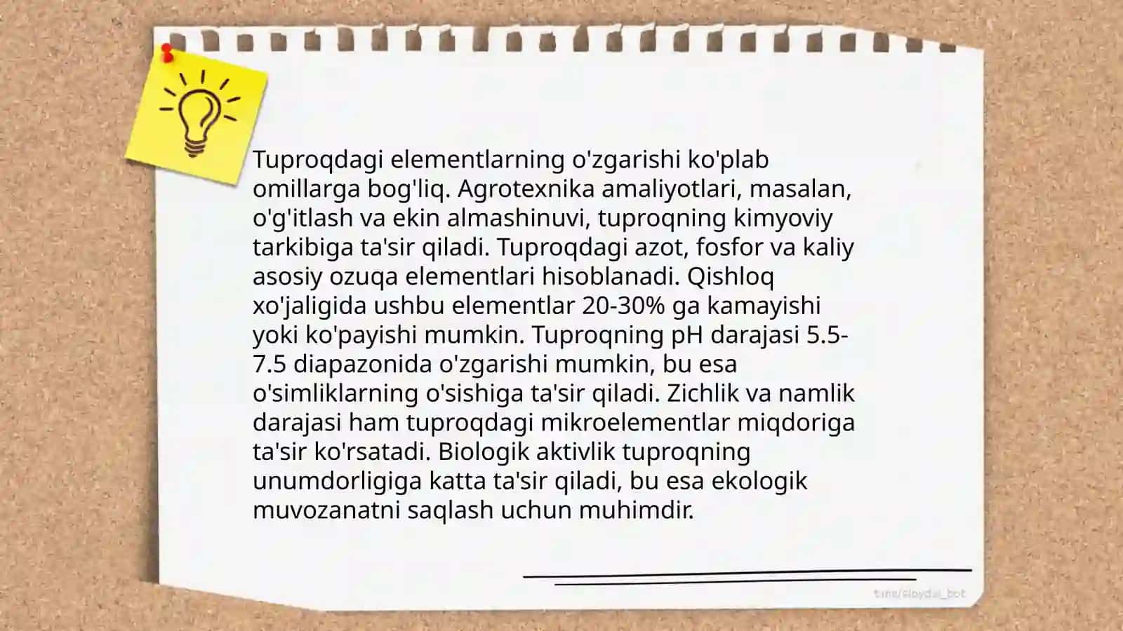 Suv tarkibidagi biogen elementlar ta'siri 4