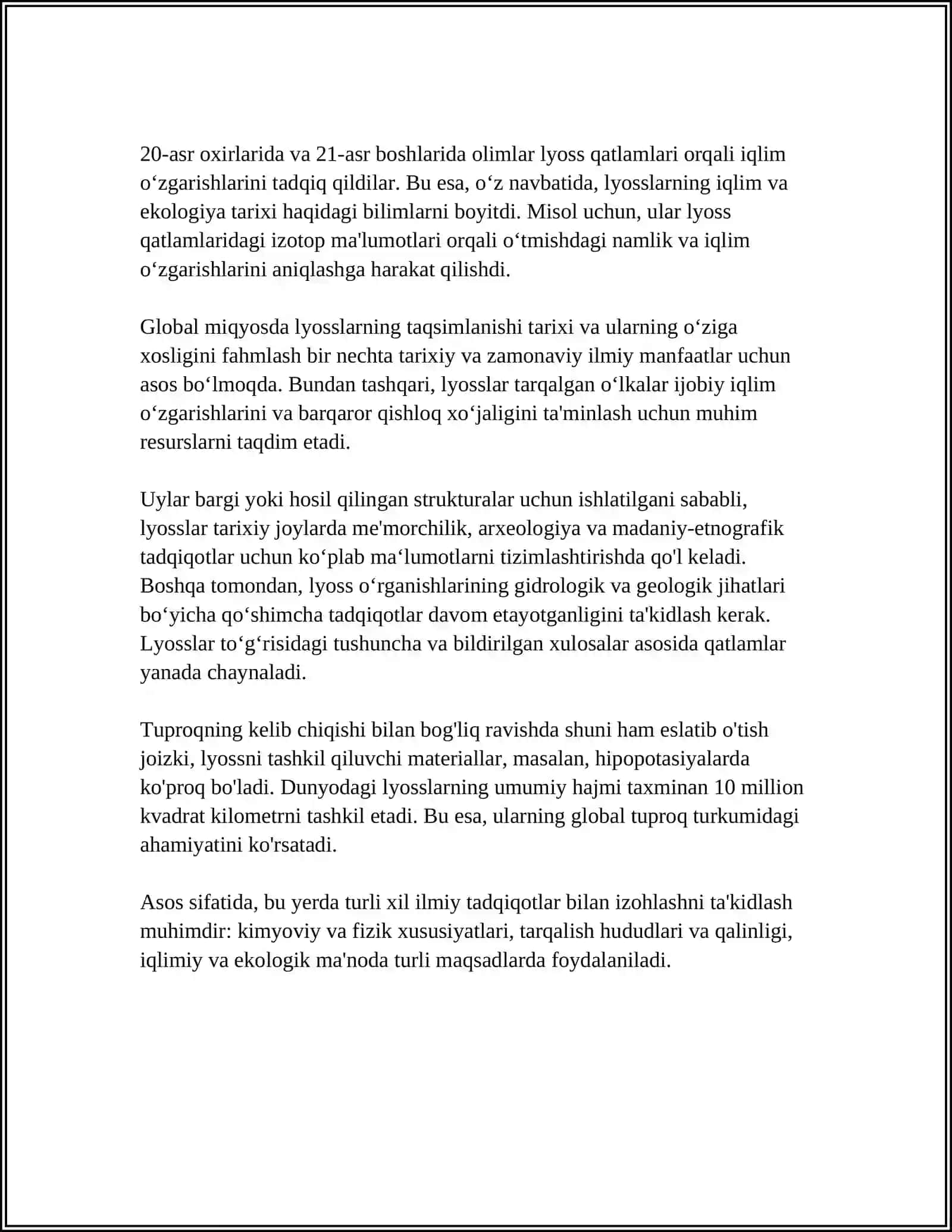 Lyossimon gruntlarning kelib chiqishi 4