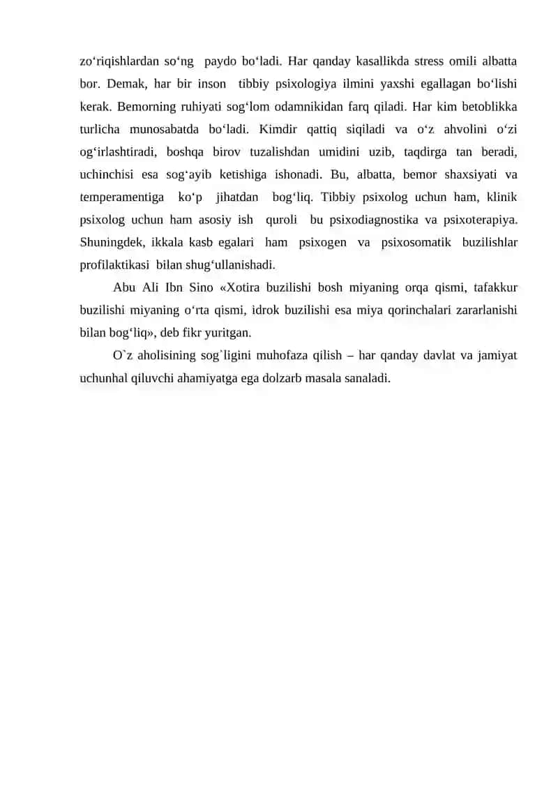 Tafakkur Buzilishi 4