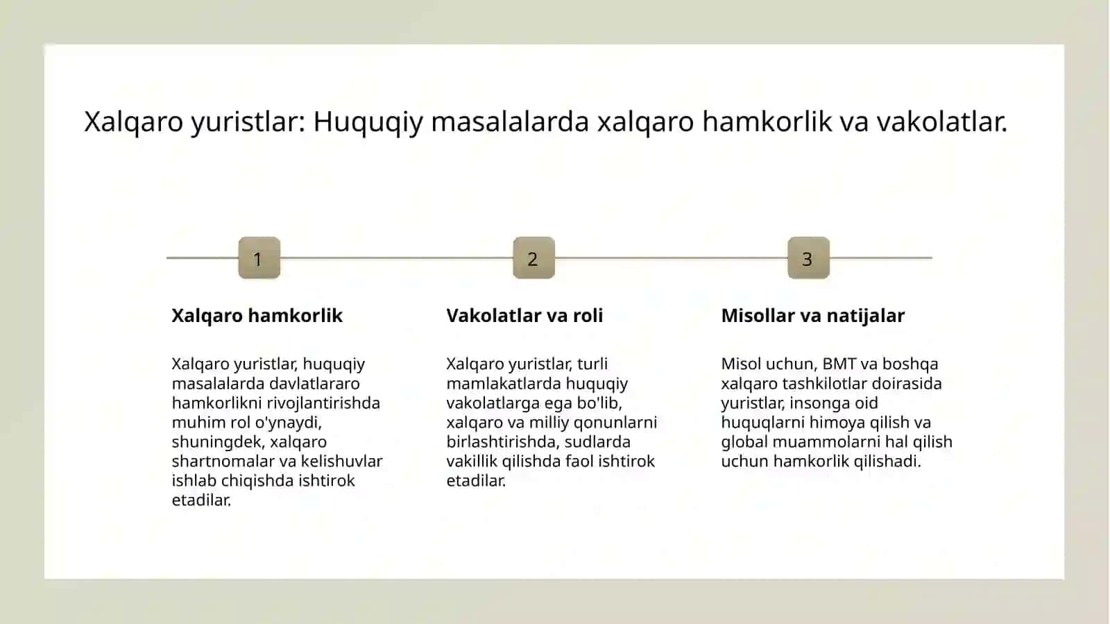 Xalqaro yurist kasbi: Pest tahlili 4
