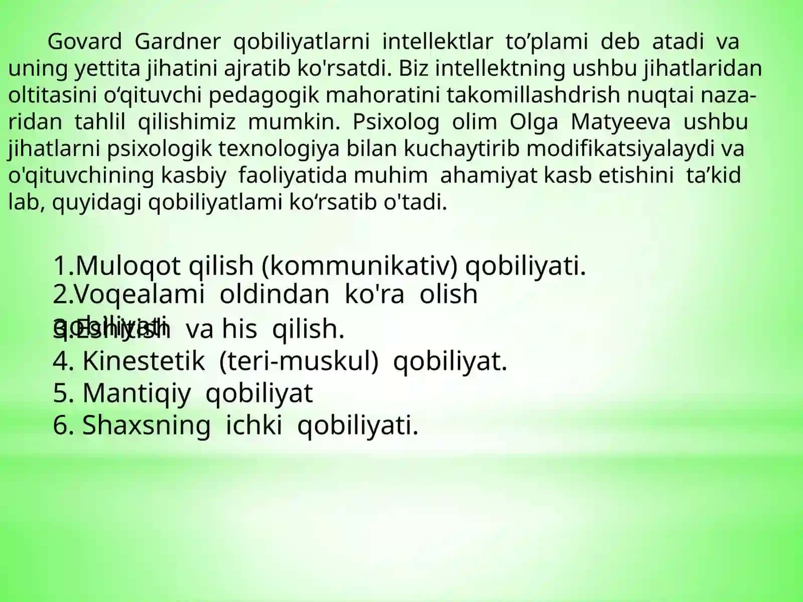 Pedagogikqobilyat–pedagogikmahoratningasosisifatida 4