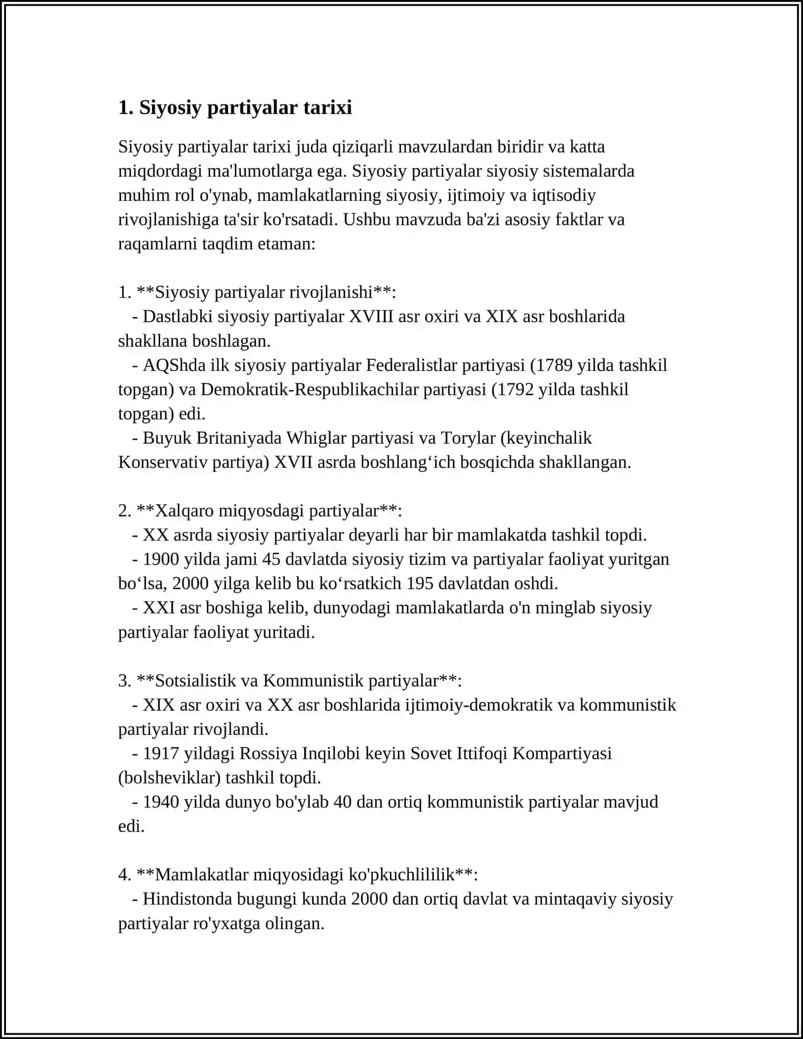 OʻZBEKISTON RESPUBLIKASINING SIYOSIY PARTIYALARI 4