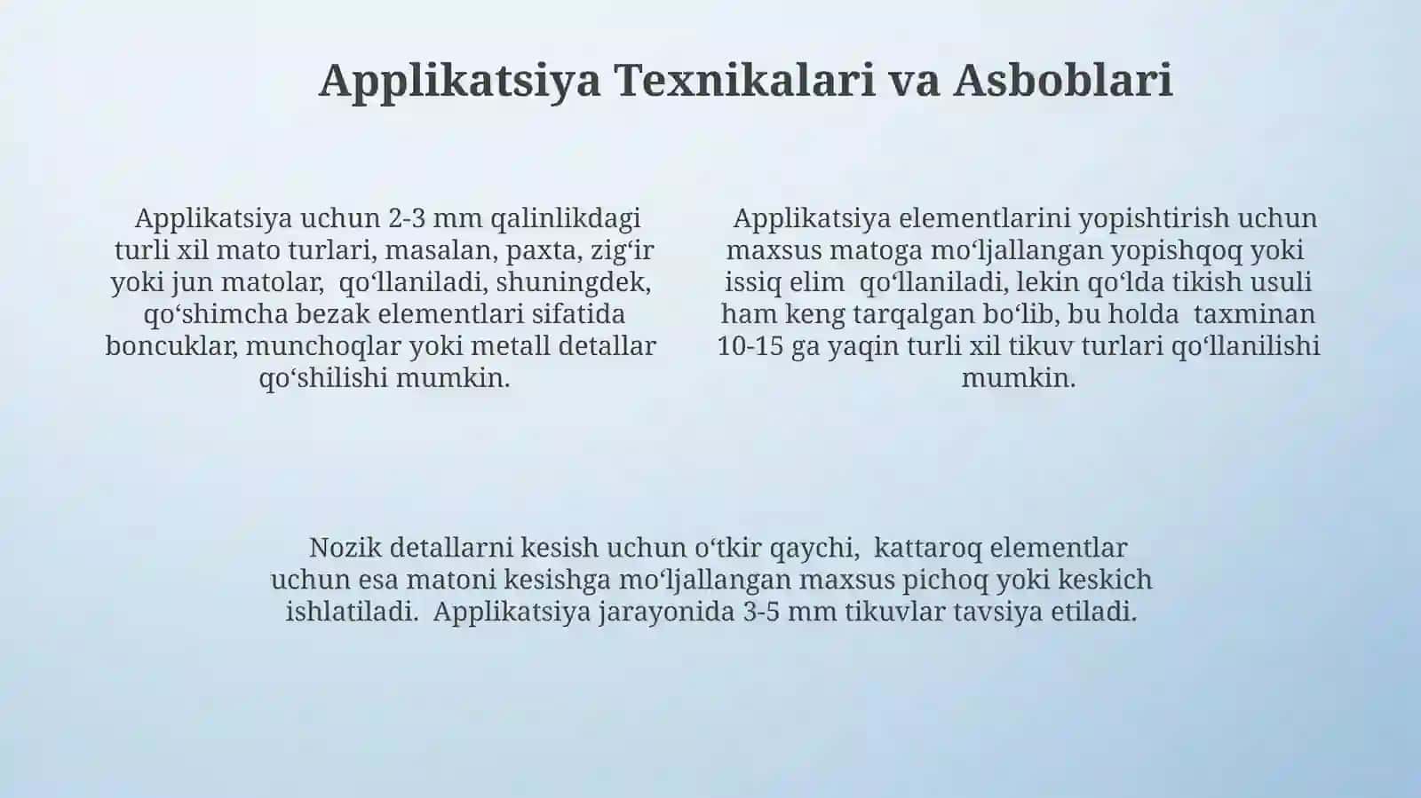 Applikatsiya Teknikasi 4