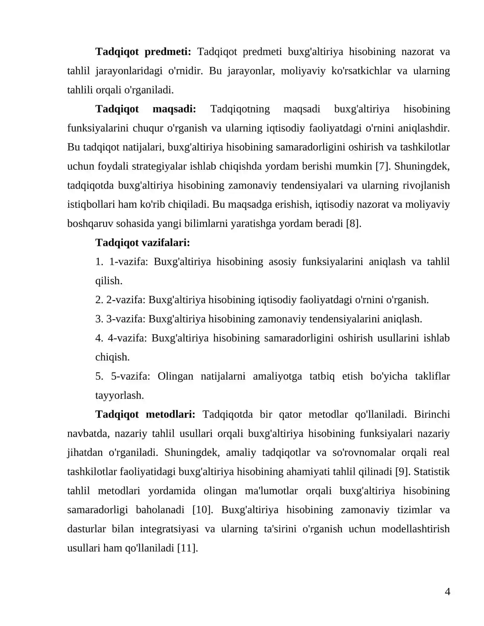 "Buxgʼalteriya hisobining funksiyalari" 4