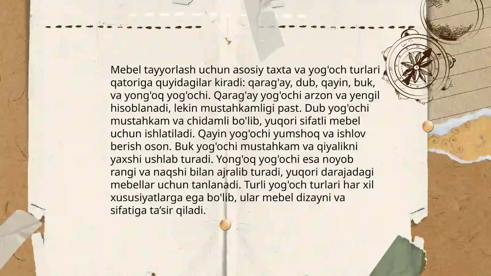 Furnitura haqida ma'lumot 4