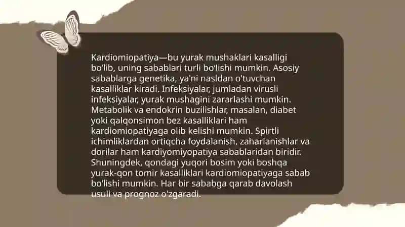 Kardiomiopatsiya kasalligi 4