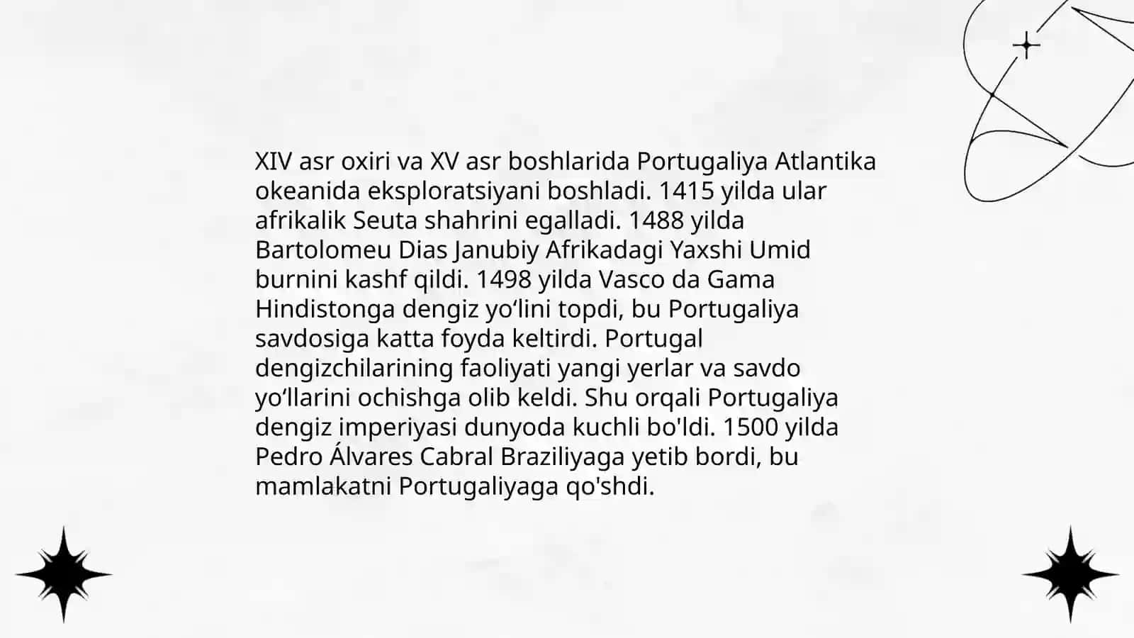 Rivojlangan o'rta asrda portugaliya 4