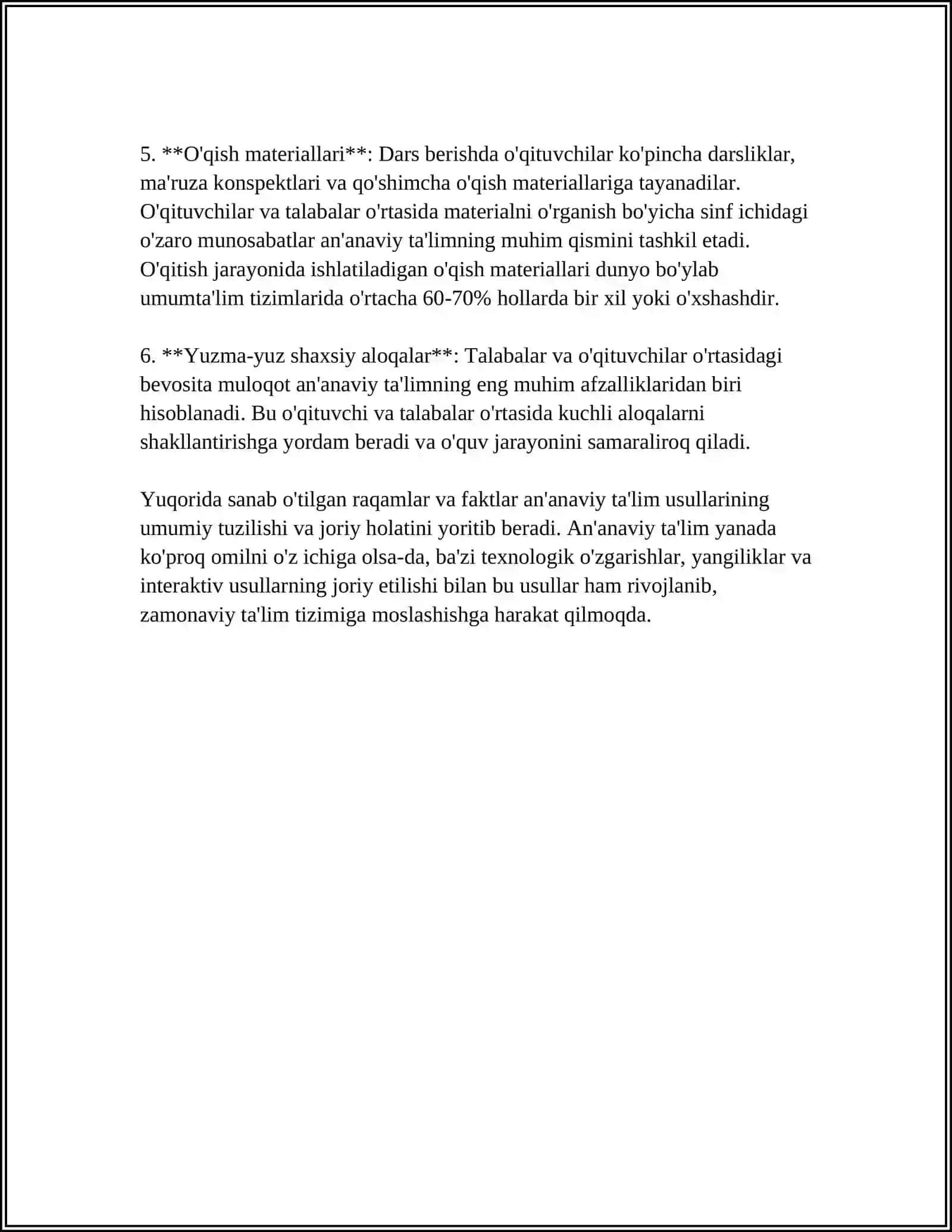 TAʼLIM METODLARI 4