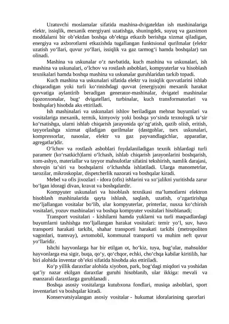 Asosiy vositalar hisobi 4