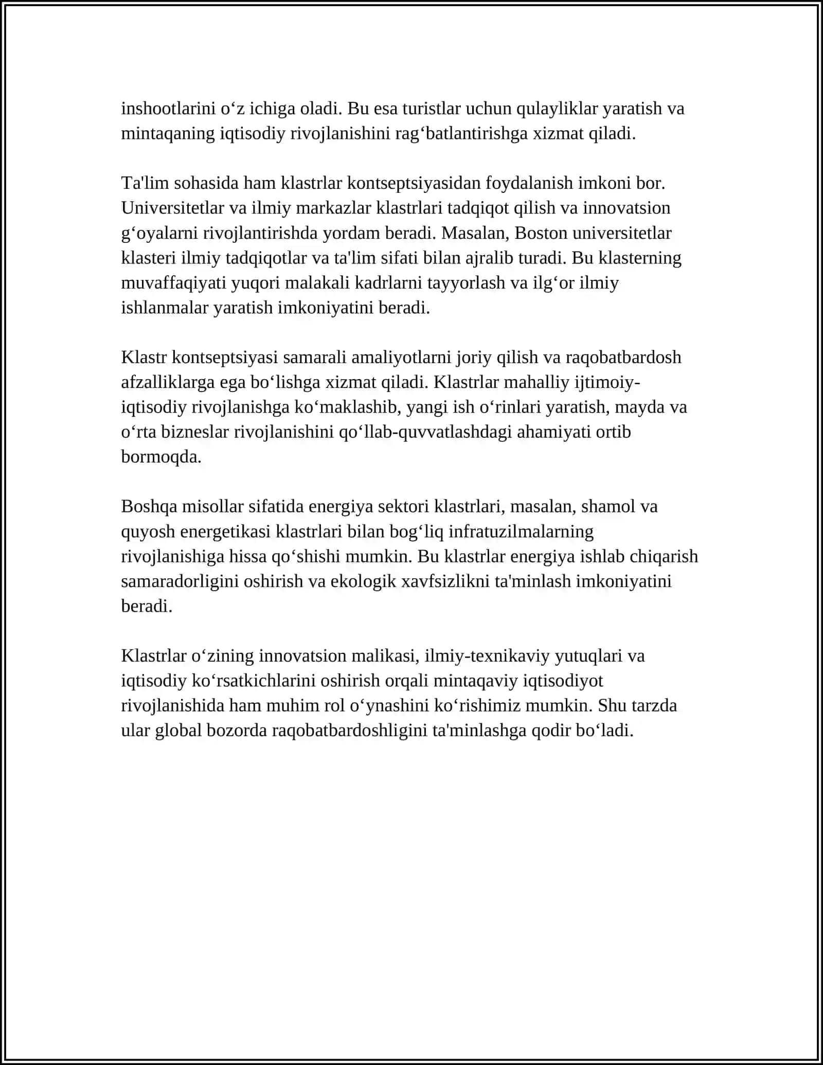 Klastir tayorlash 4