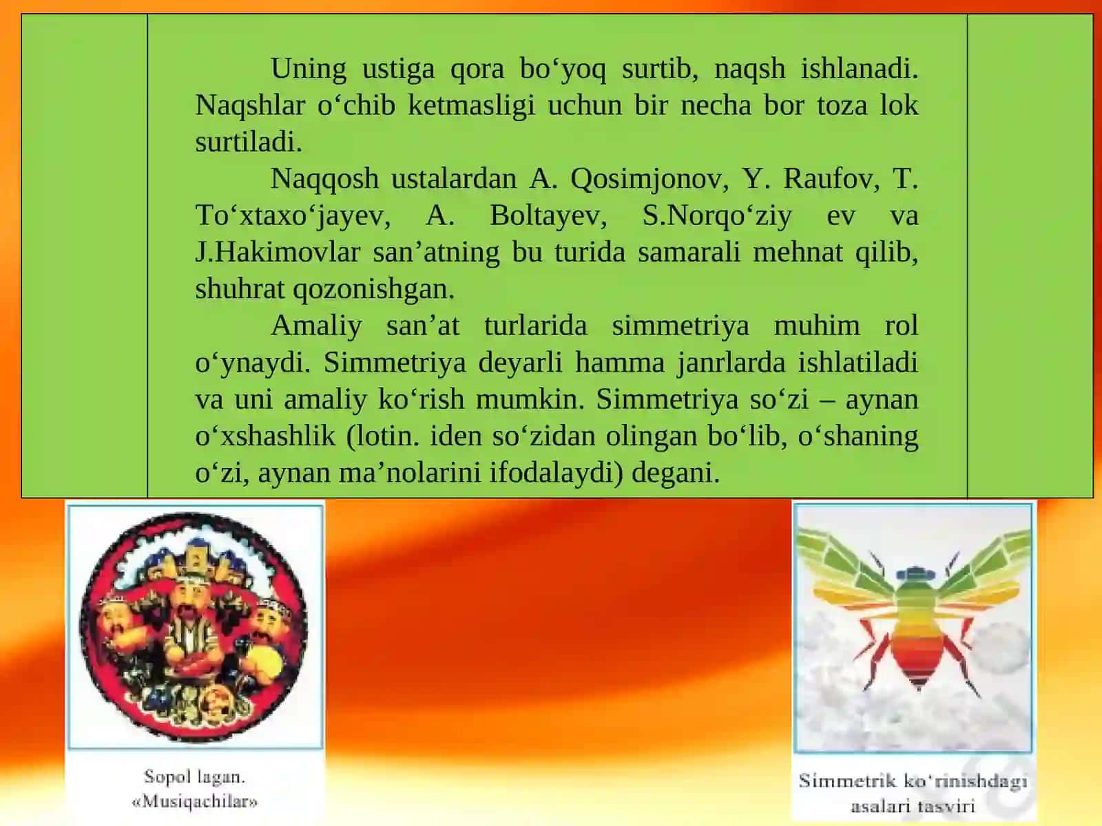 Amaliy san’atda ifodaviy vositalar 4