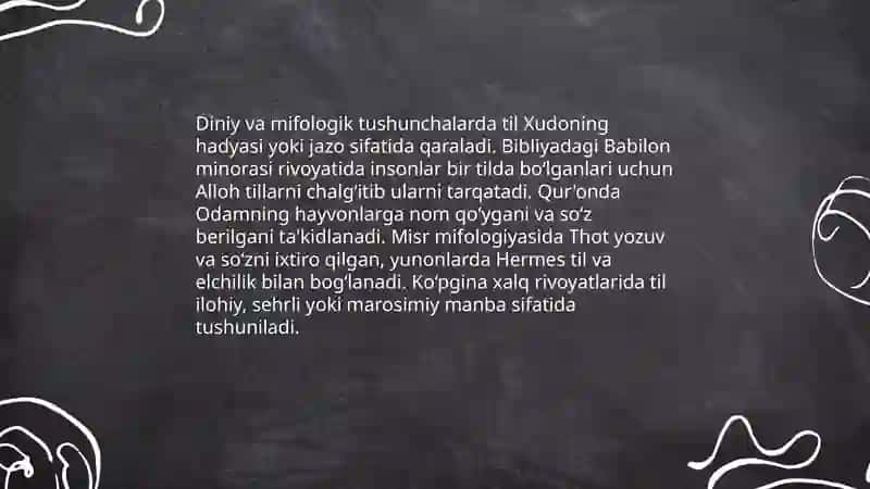 Tilning paydo bo‘lishi 4
