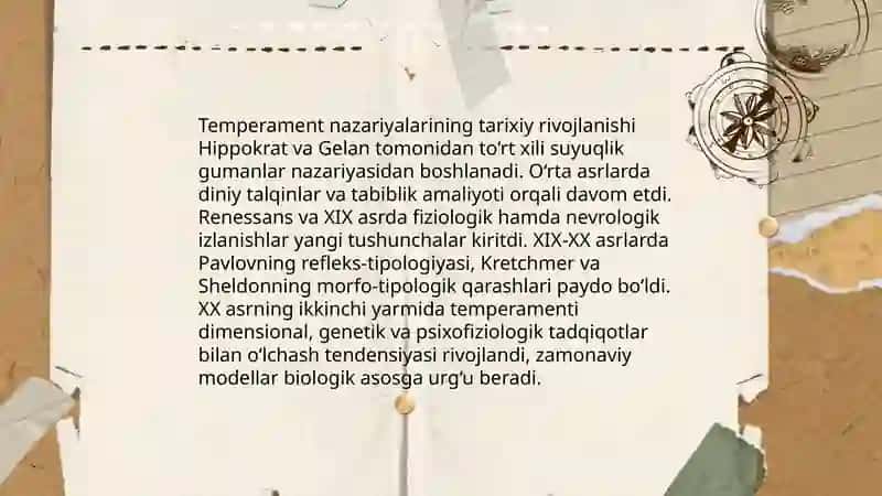 Temperament va uning nazariyalari 4