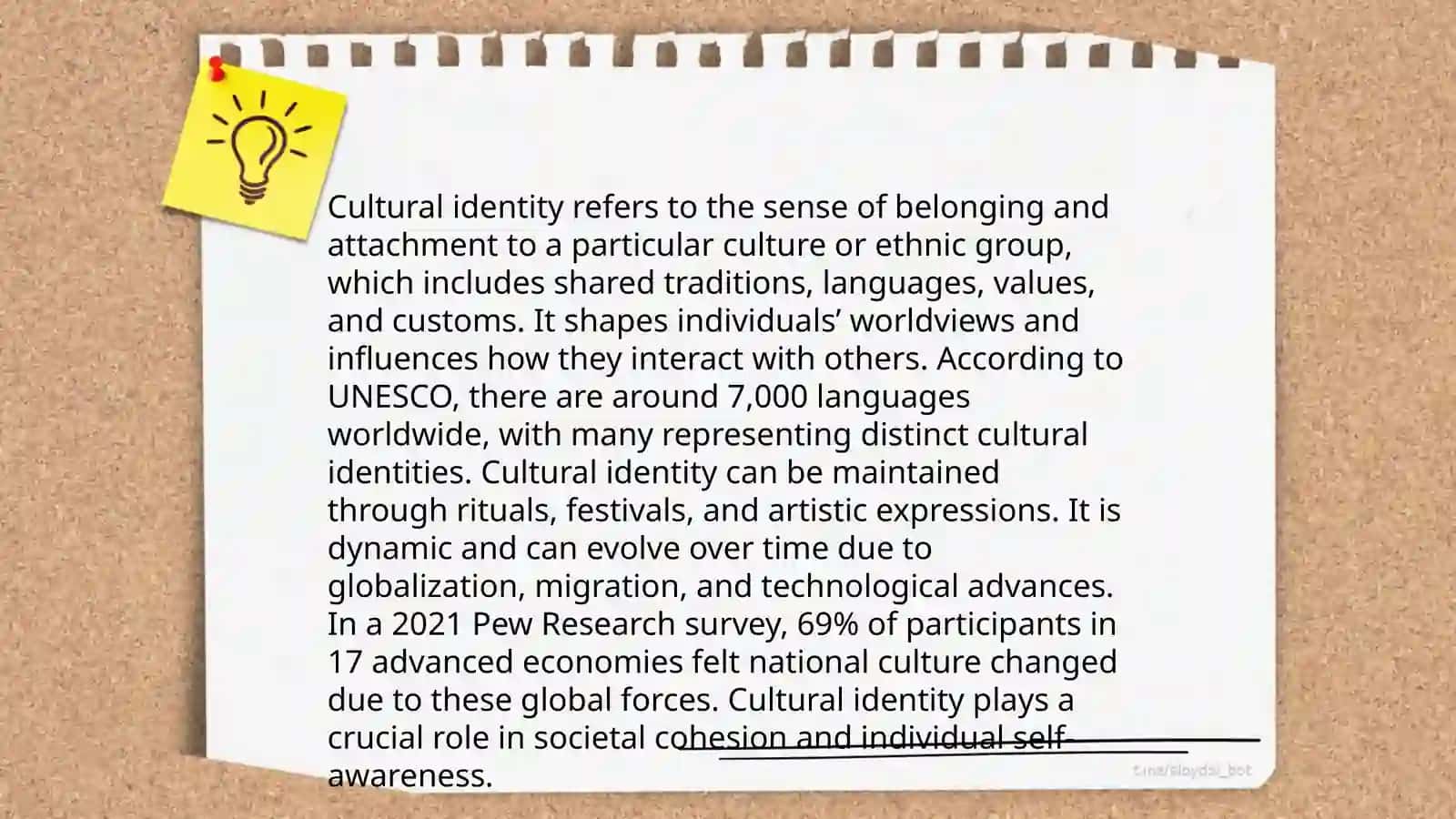 Personal culture 4