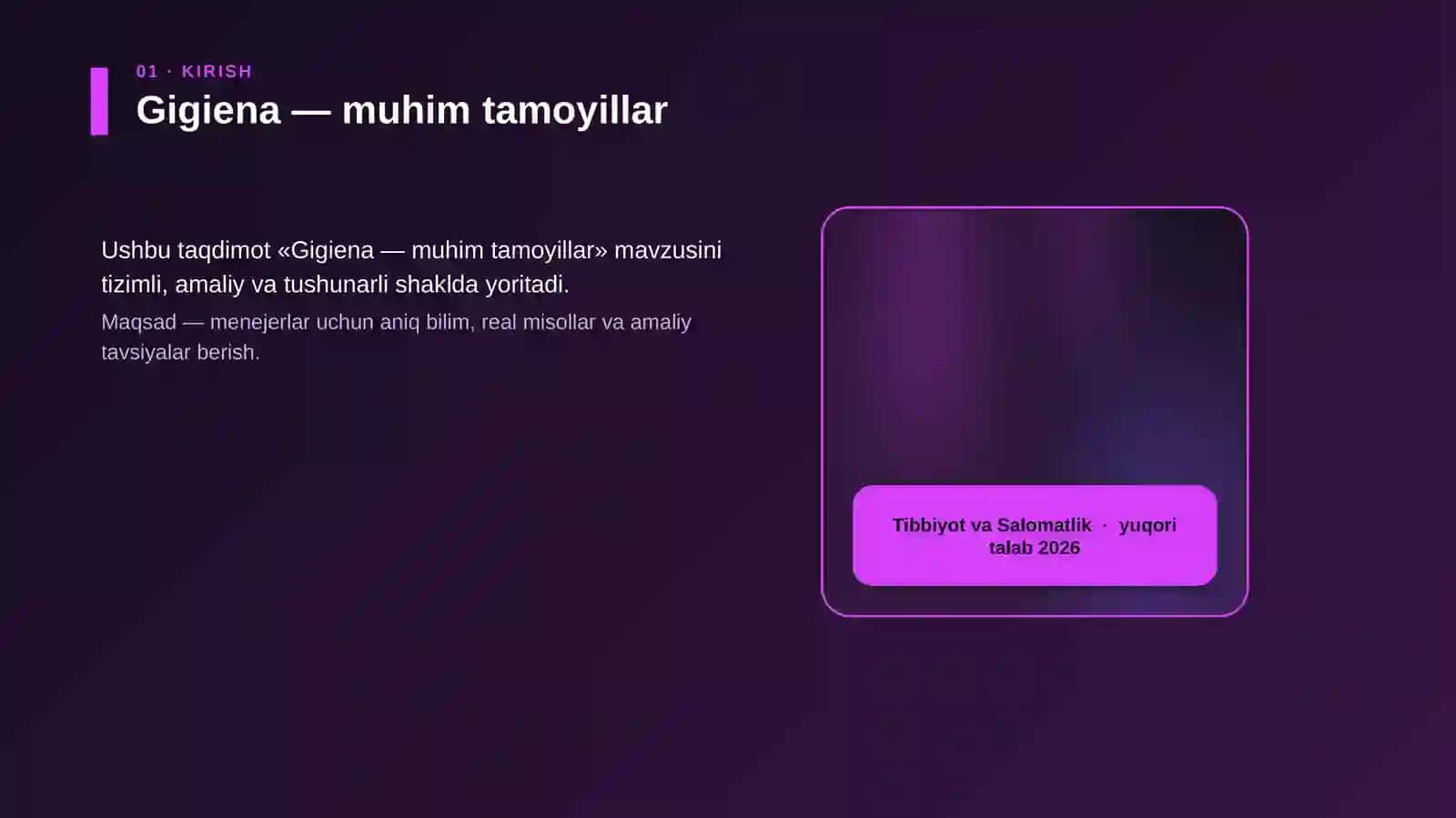 Gigiena — muhim tamoyillar 4