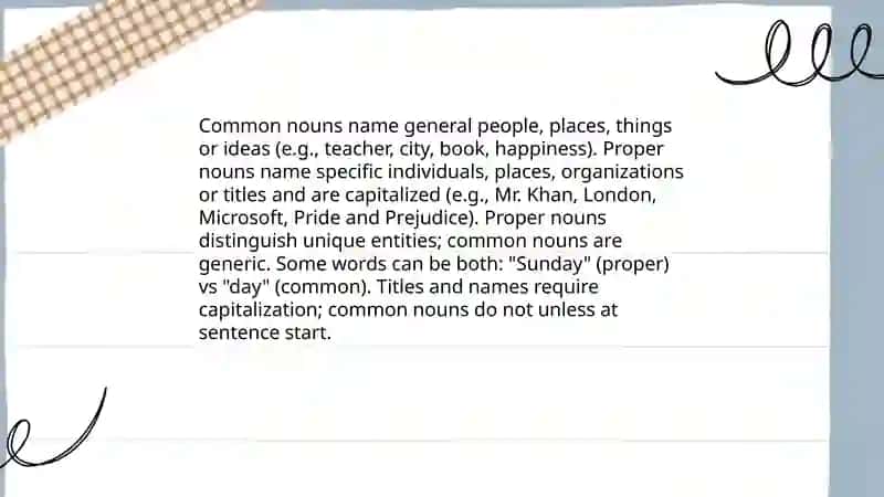 Nouns, compound noun and abstrakt nouns 4