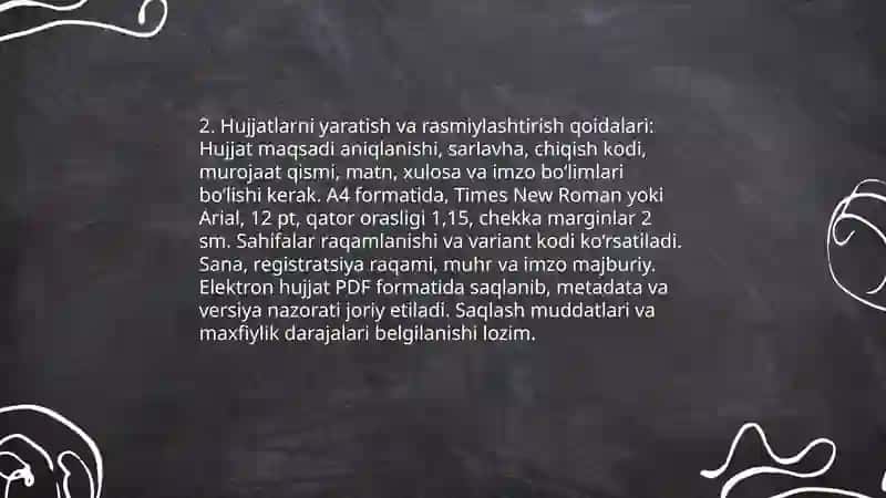 Ma'lumot axborot hujjatlari 4