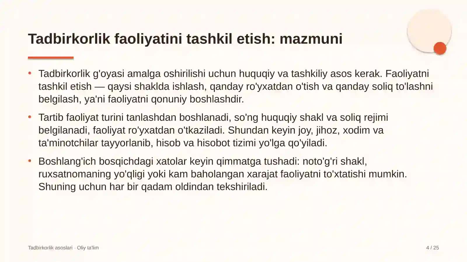 metall konstruksiyalar zavodlarida tadbirkorlik faoliyatini tashkil etish 8440 4