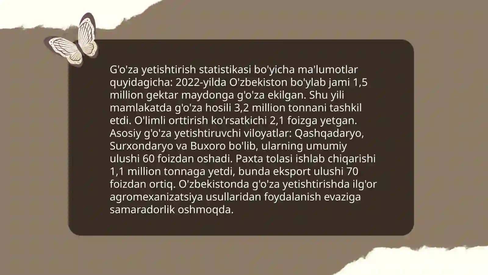 Kan'da qishloq xo'jaligi statistikasi 4