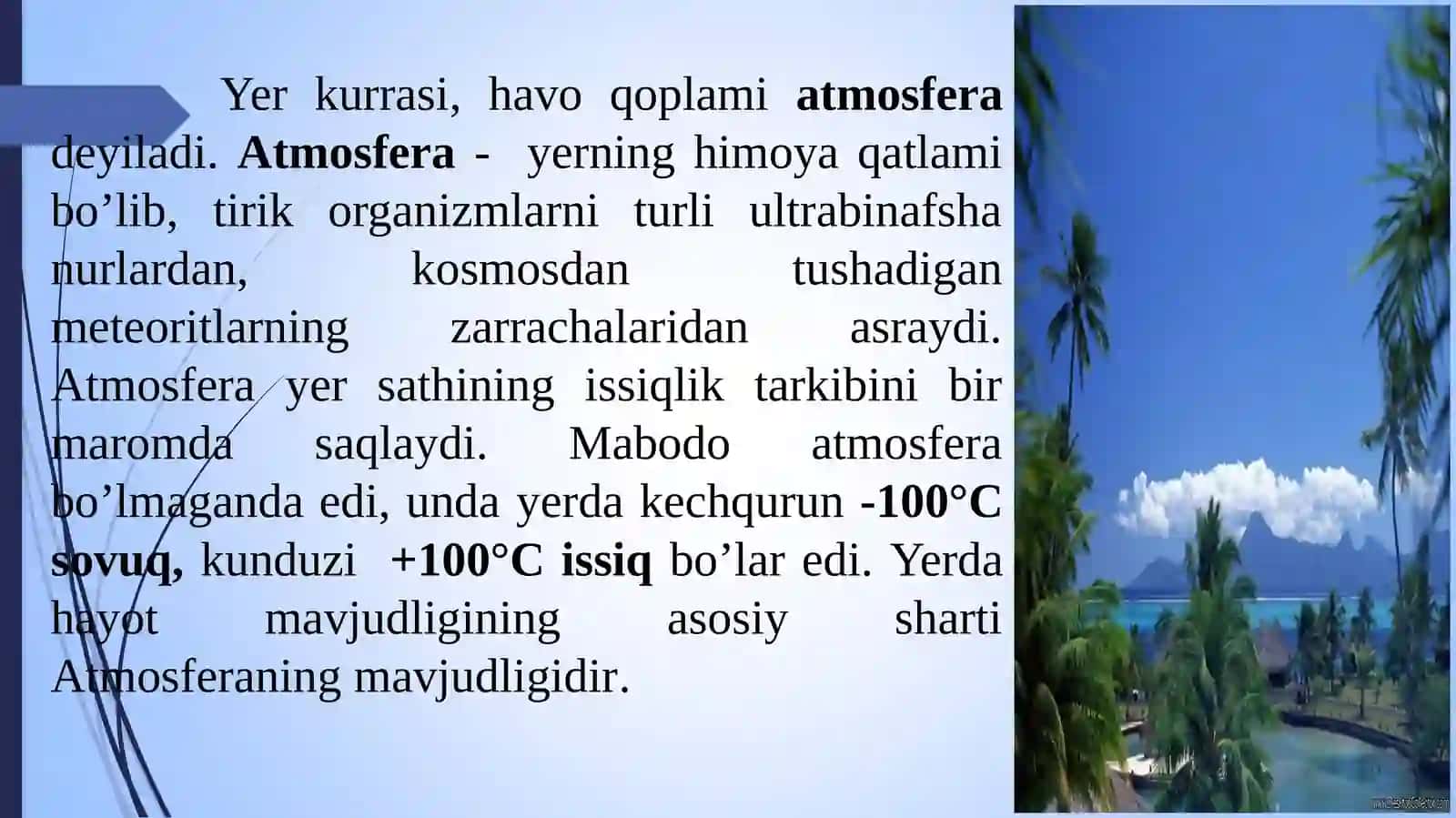 Atmosfera muhofaza qilish asoslari 4