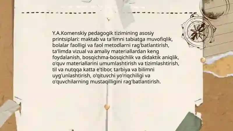 Y.A.Komenskiyning hayoti va pedagogik merosi 4