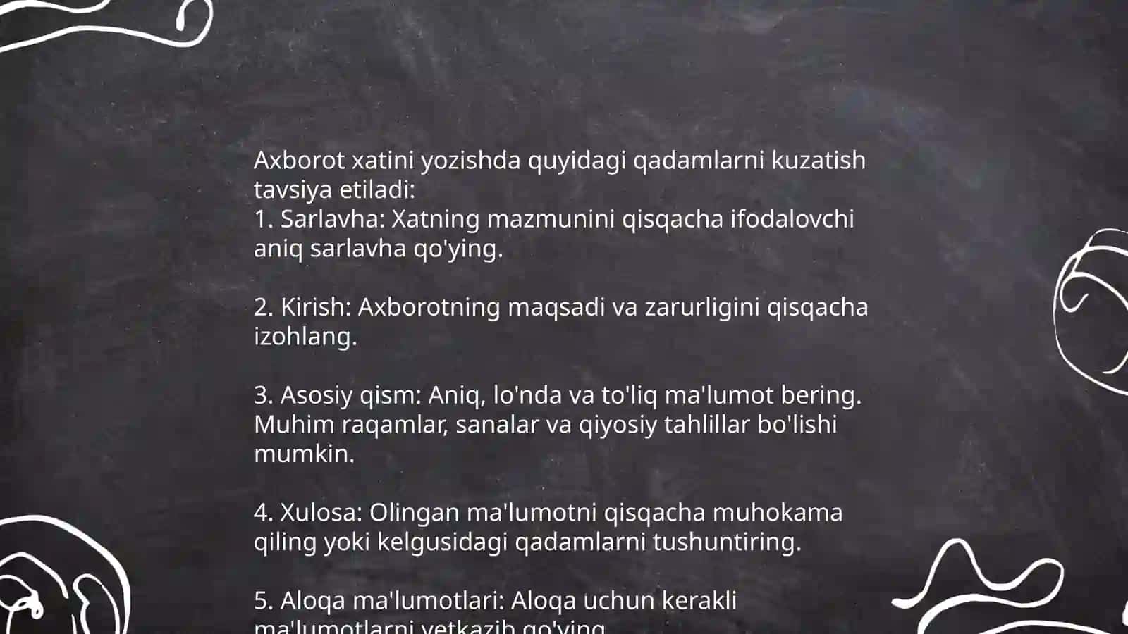 Axborot xati 4