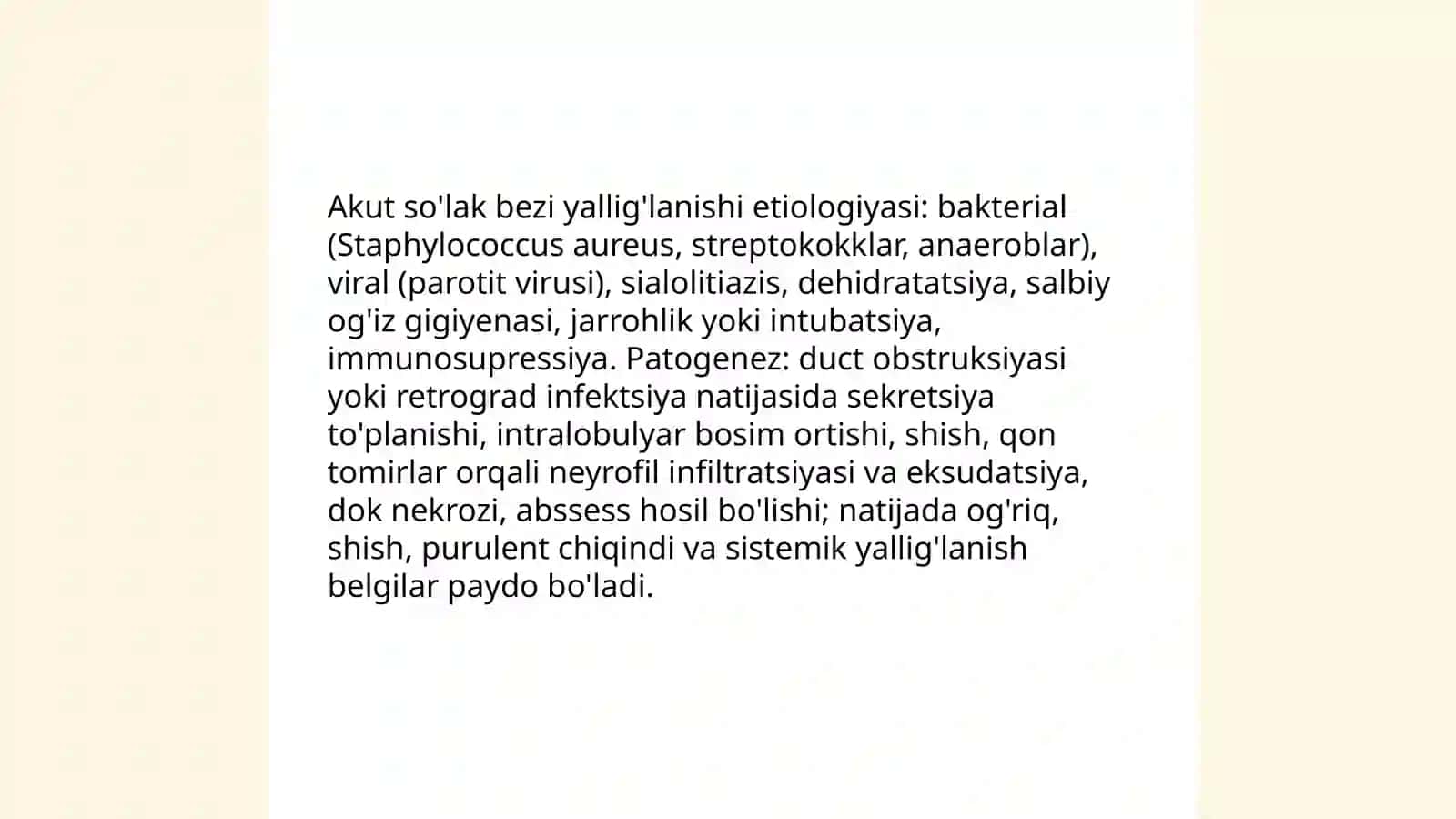 So'lak bezlarini yallig'lanish kasalliklari 4