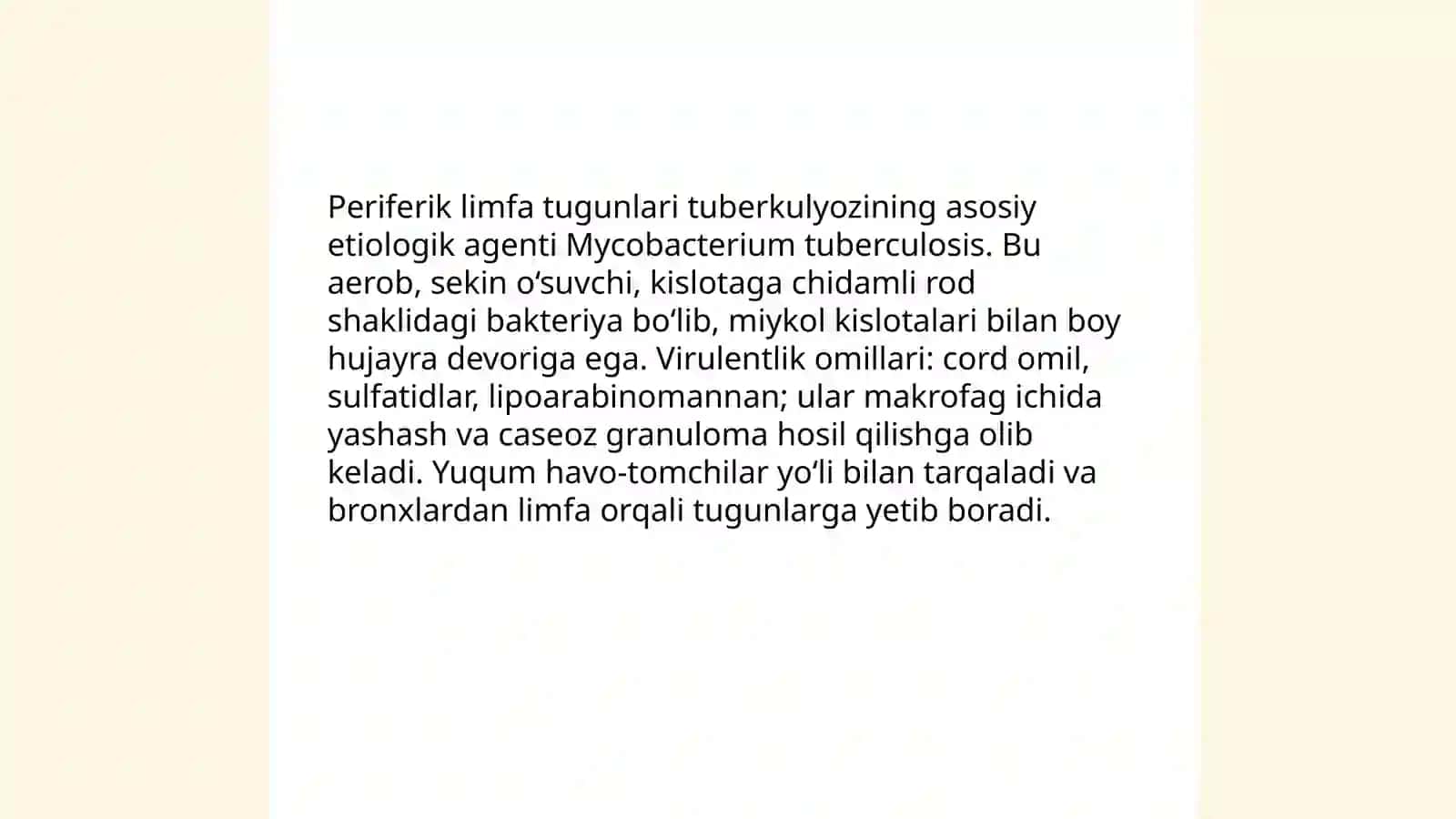 Periferik limfa tugunlari tuberkulyozi 4