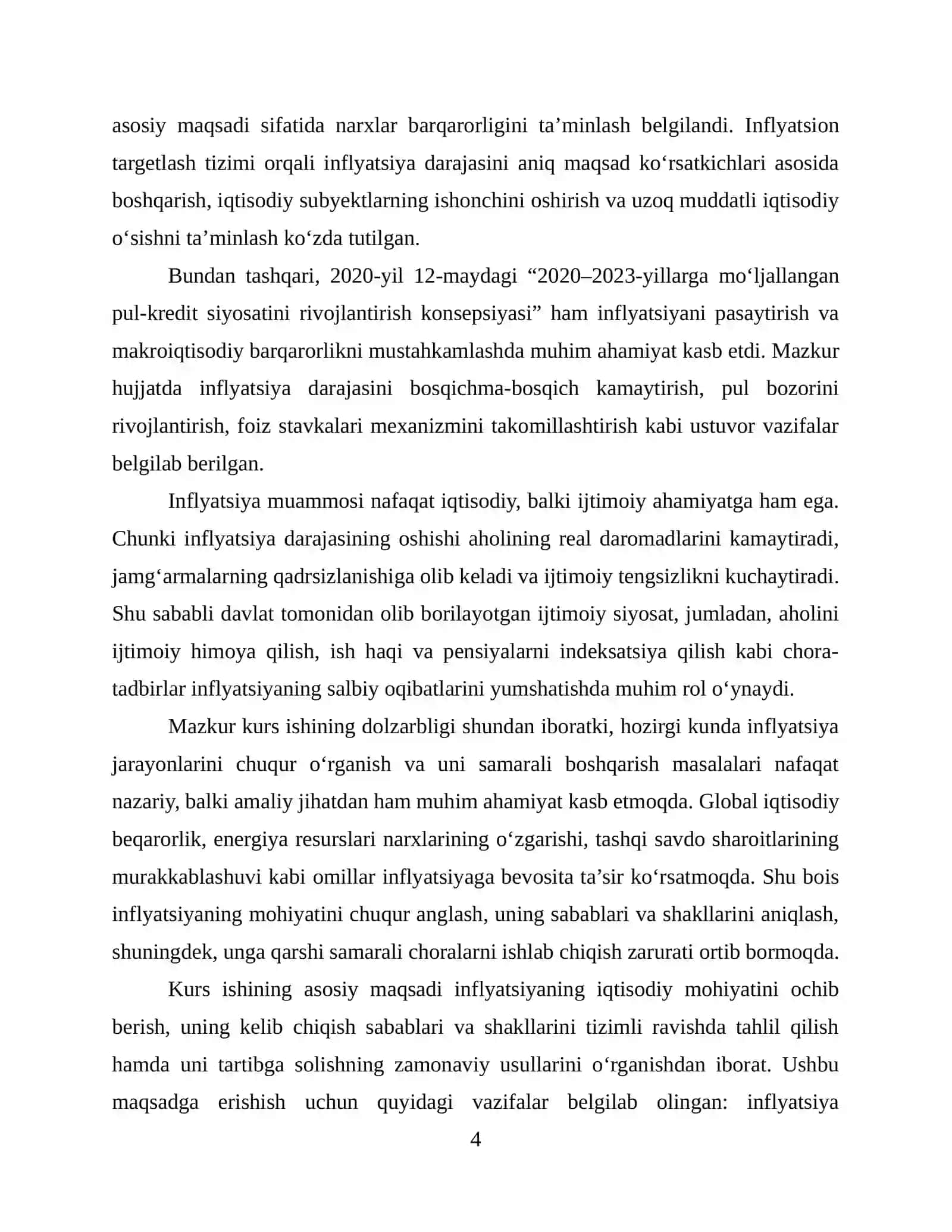 Inflyatsiya: tushunchasi, sabablari va shakllari 4