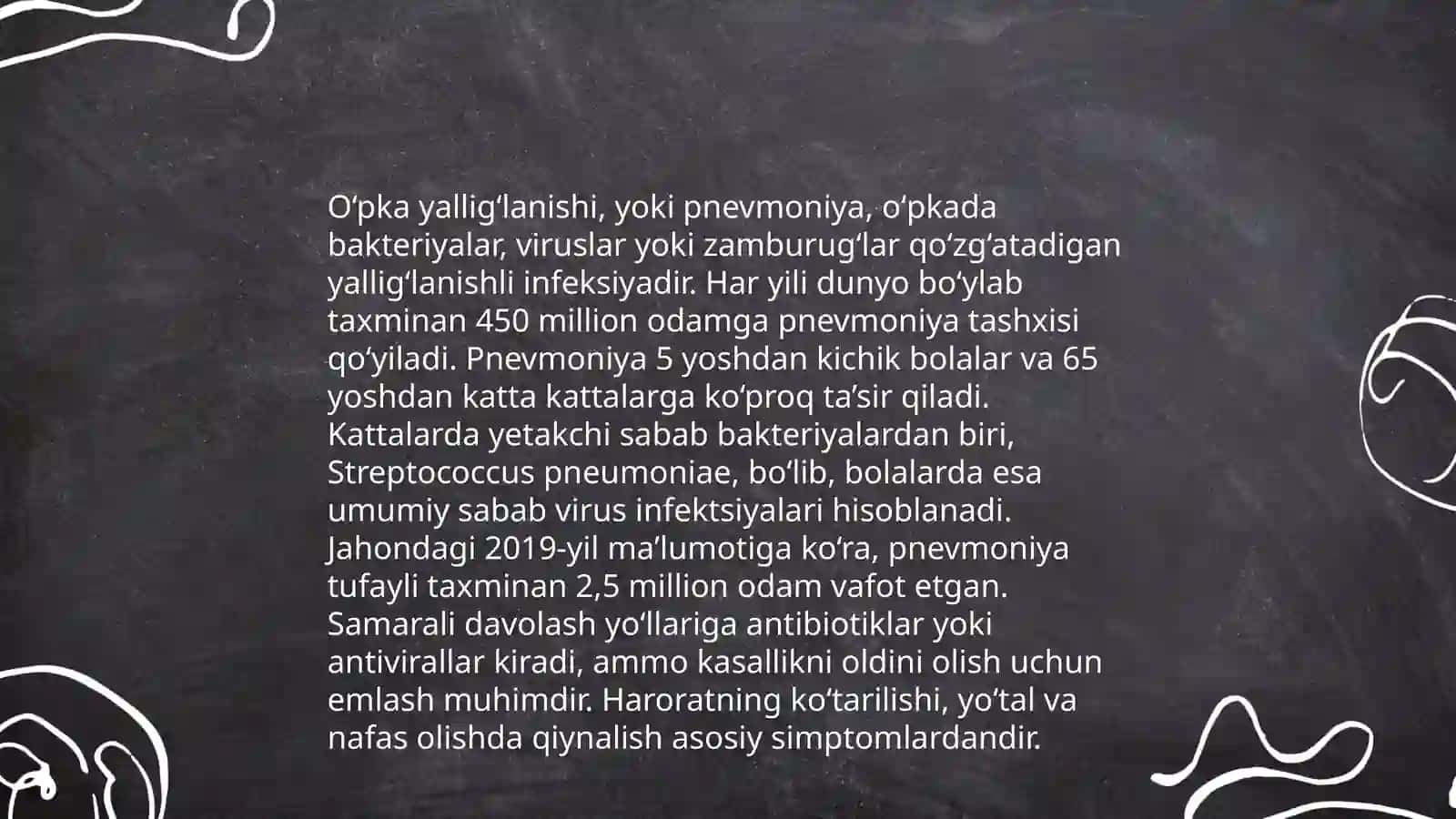 Nafas tizimi kasalliklari 4