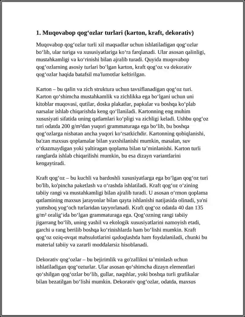 MUQOVABOP QOGʻOZLAR 4