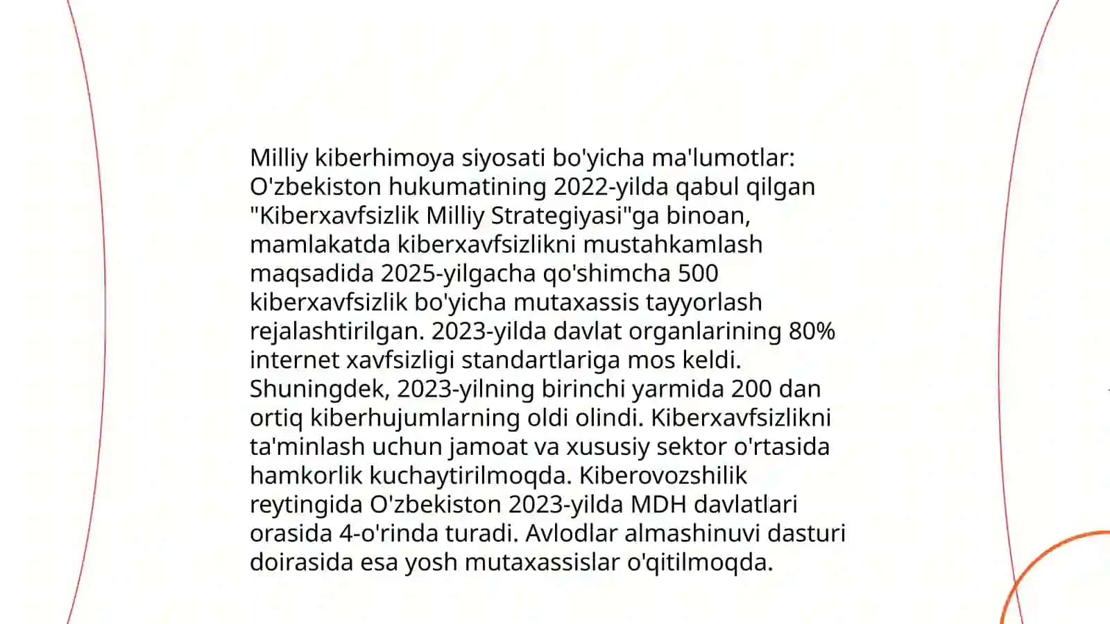 Milliy va xalqaro darajada kiberhafsizlik 4