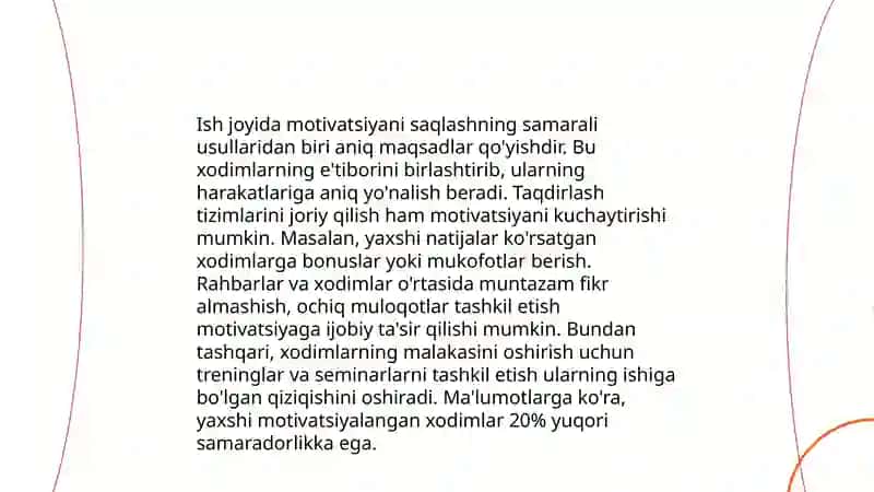 Muvaqiyatli kasbiy faoliyat mativatsiyasi 4